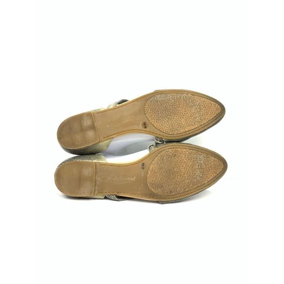 Lucky Brand Snakeskin Print Slip On Mutli Gray Flats Shoes Single Strap Women 9 - Picture 7 of 7